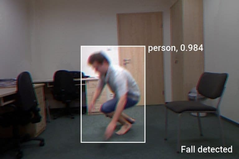 Fall detection with deep learning
