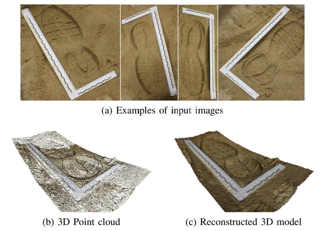 Footprint detection and recognition with computer vision for law and legal applications