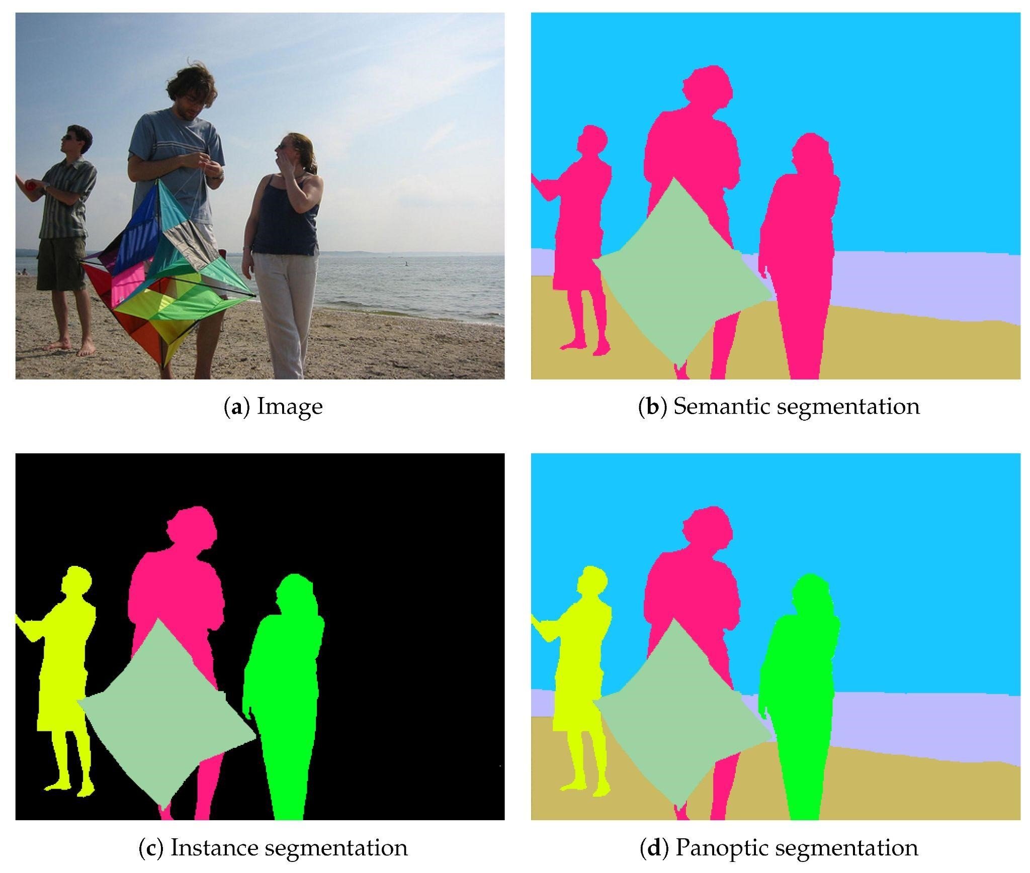 Semantic vs Instance vs Panoptic Segmentation