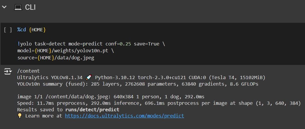 YOLOv10 inference notebook