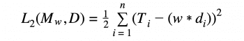 multivariable model accounting for dot product