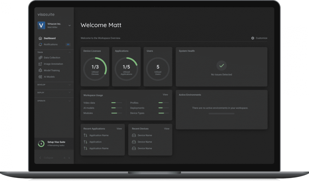 Viso Suite for the full computer vision lifecycle